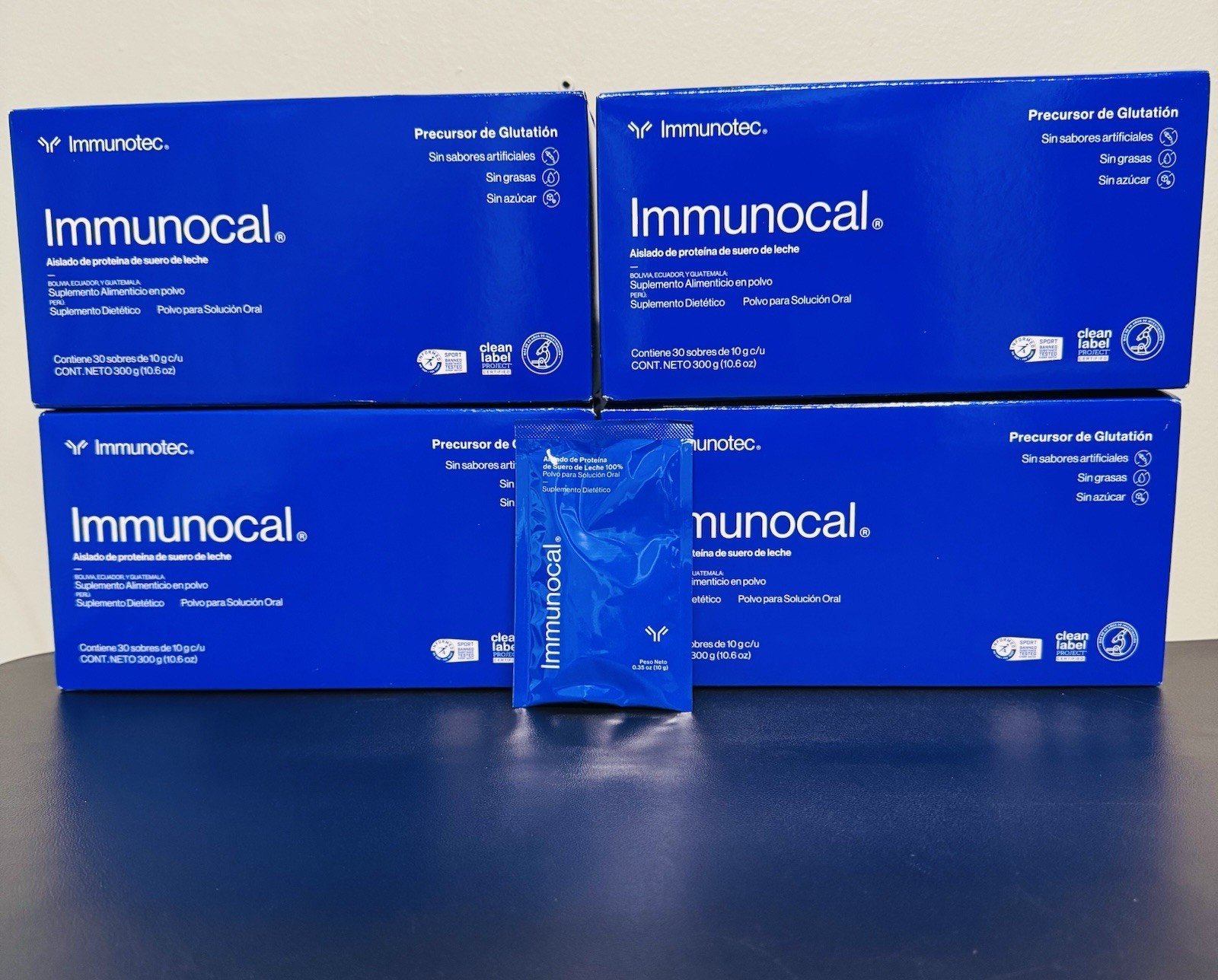 Immunocal Classic Blue Regular Glutathione Precursor, 120 Pouches by Immunotec