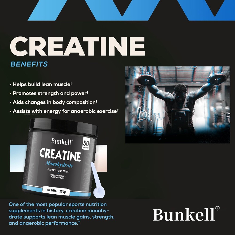 Creatine Monohydrale Powder Build Muscle And Increase Strength 150-250 G
