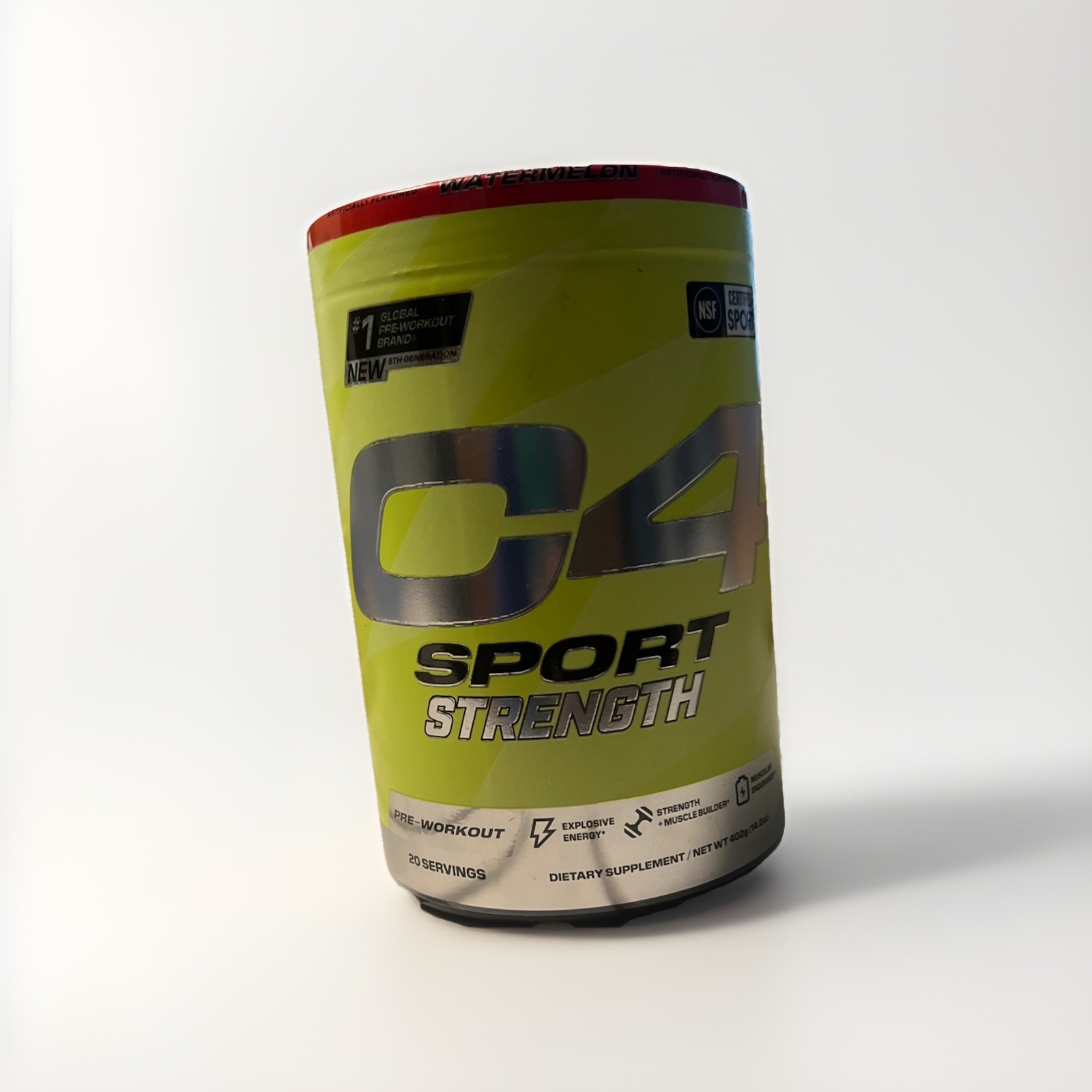 C4 Sport Strength, Pre-Workout, Fruit Punch 14.2oz 03/26 ENERGY Endurance SEALED