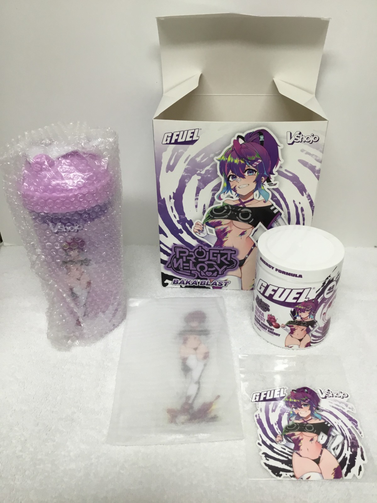 GFUEL – *NEW* Limited Edition VShojo Baka Blast Collector’s Box