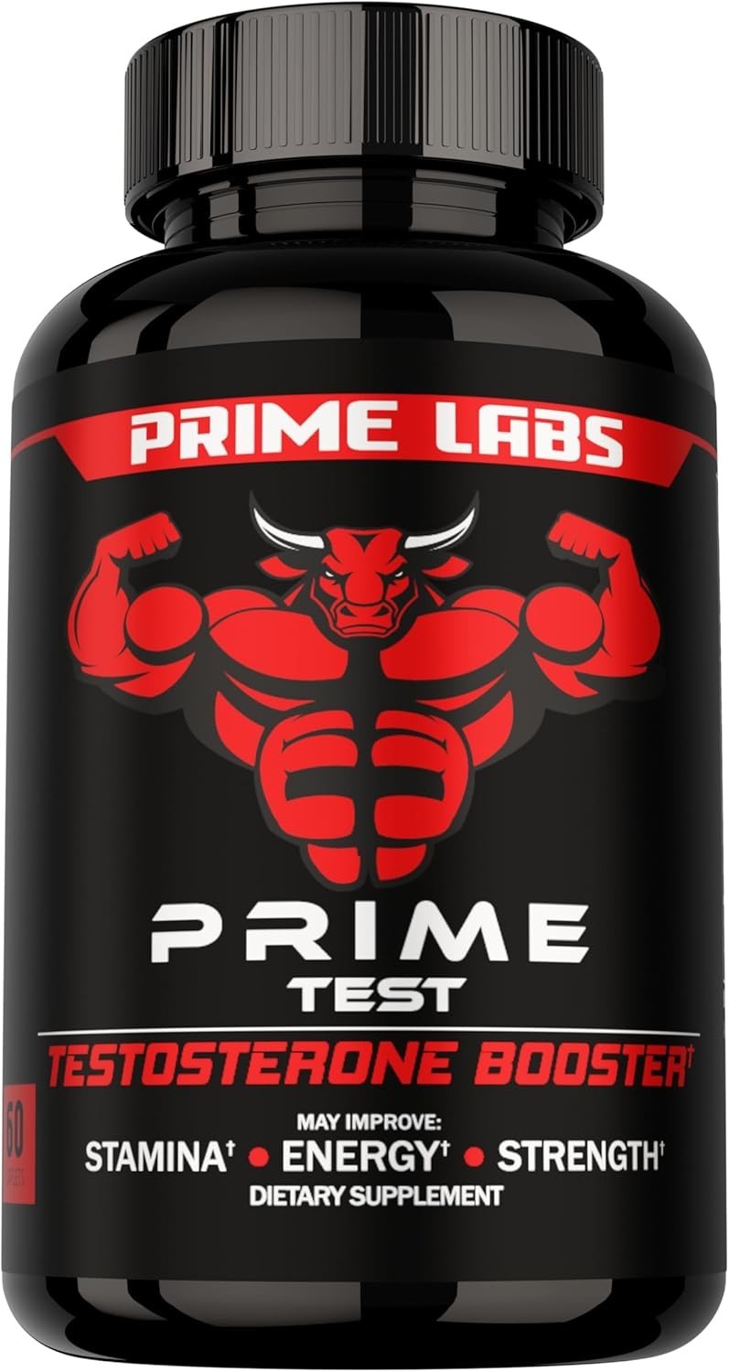 Prime Labs – Men’S Testosterone Booster – Stamina, Endurance, & Strength Booster