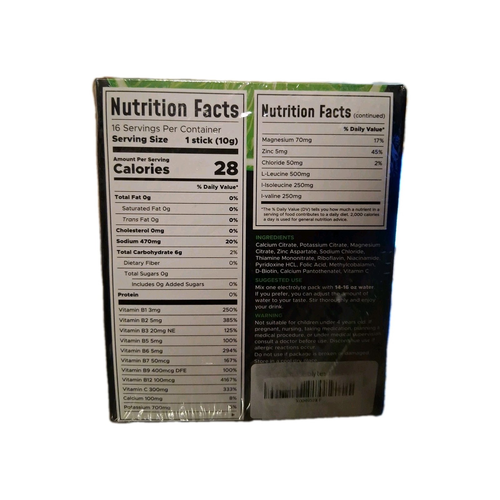 Leptri SPORTS Hydration ELECTROLYTE Fast Recovery