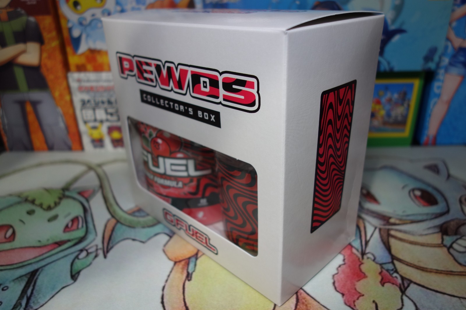 Pewdiepie Pewds Lingonberry G fuel Collector’s Box Brand New On Hand!