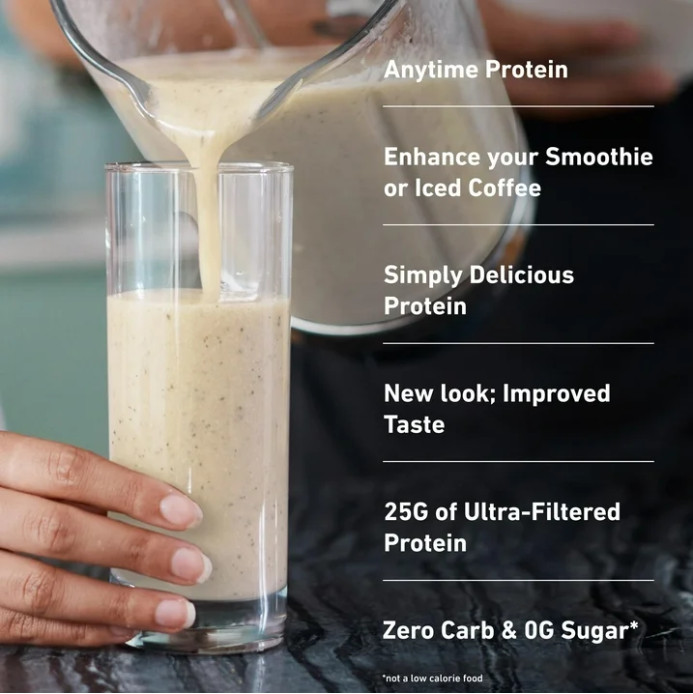 Isopure Zero Carb Whey Protein Isolate, Creamy Vanilla, 4.5 lb, 66 Servings