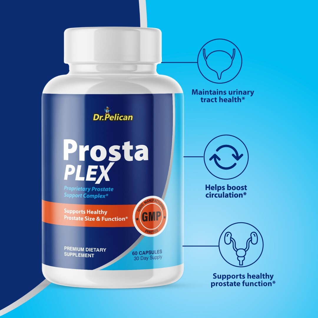 Prosta Plex – Prostate Support- 2 Bottles- 120 Capsules