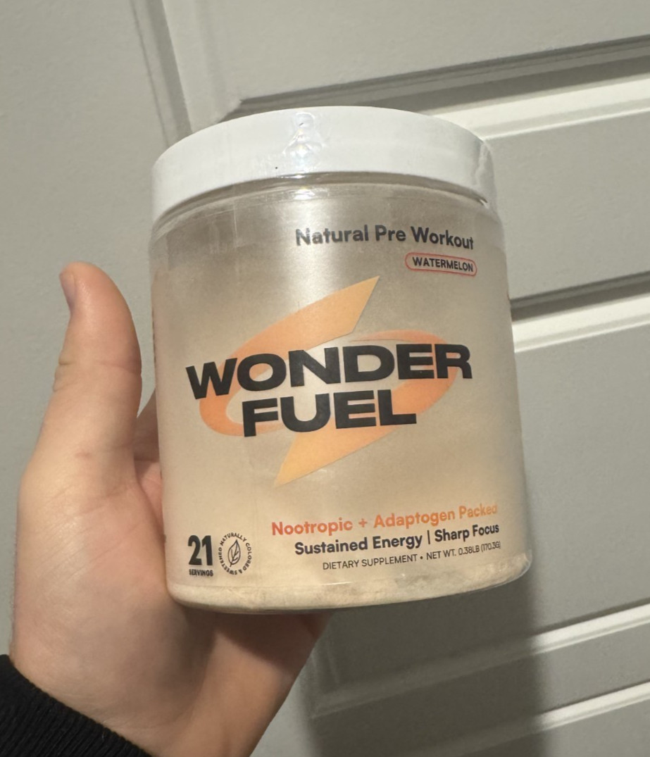 Wonder Fuel Natural Pre Workout Watermelon Nootropic + Adaptogen Packed BrandNew