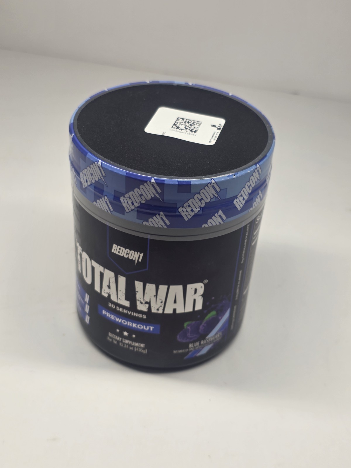 Redcon1 total war pre workout blue raspberry 435g – 15.34 Oz
