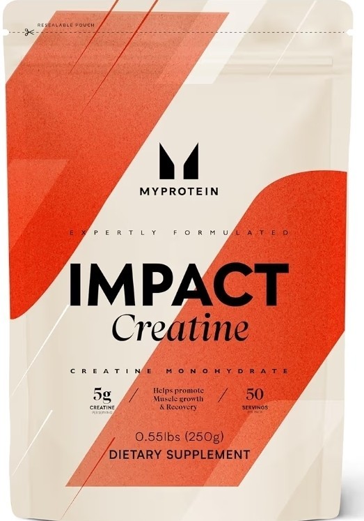 Myprotein Impact Creatine Monohydrate Powder .55lb 50Servings Pure Unflavored
