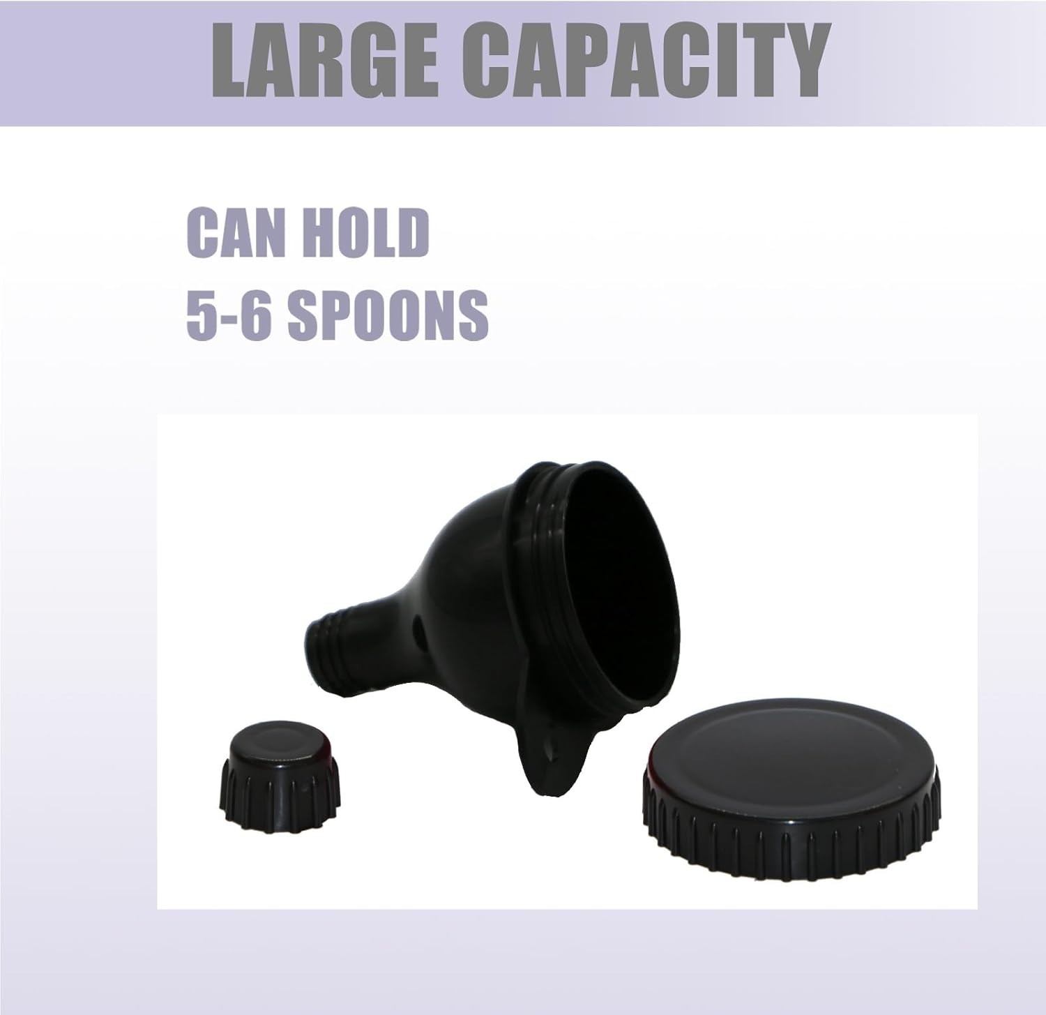 2Pack Protein Powder Container to go Portable Supplement Funnels for Filling …
