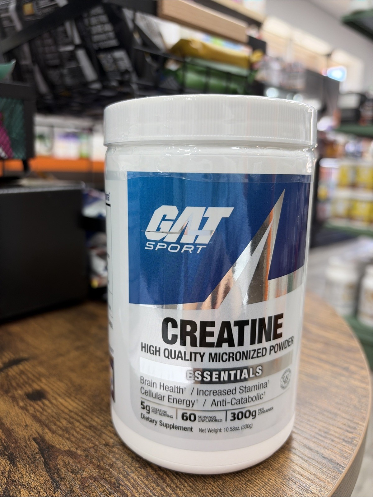 GAT SPORT CREATINEMONOHYDRATE 60 SERV 300GR UNFLAVOR