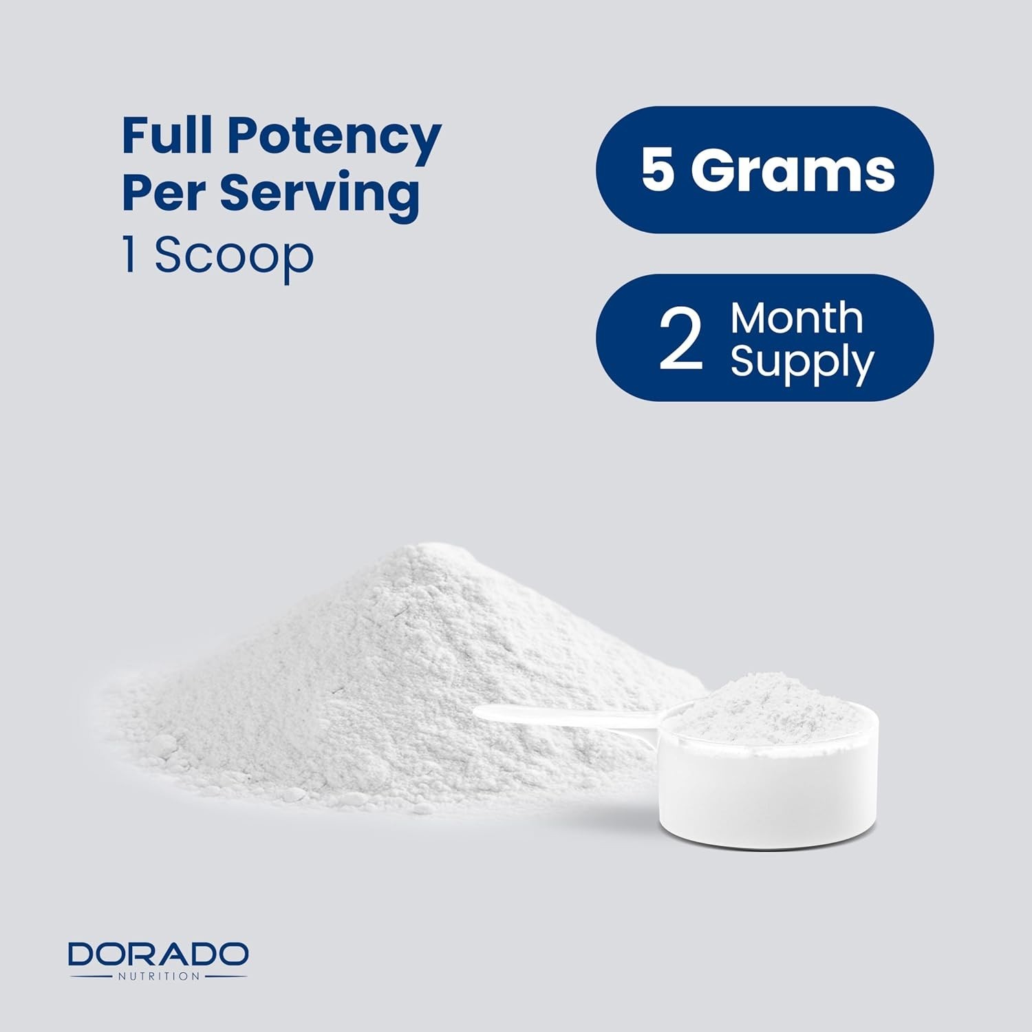 Creatine Monohydrate Powder Muscle Gain 5000mg Per Serv (5g) Made in USA