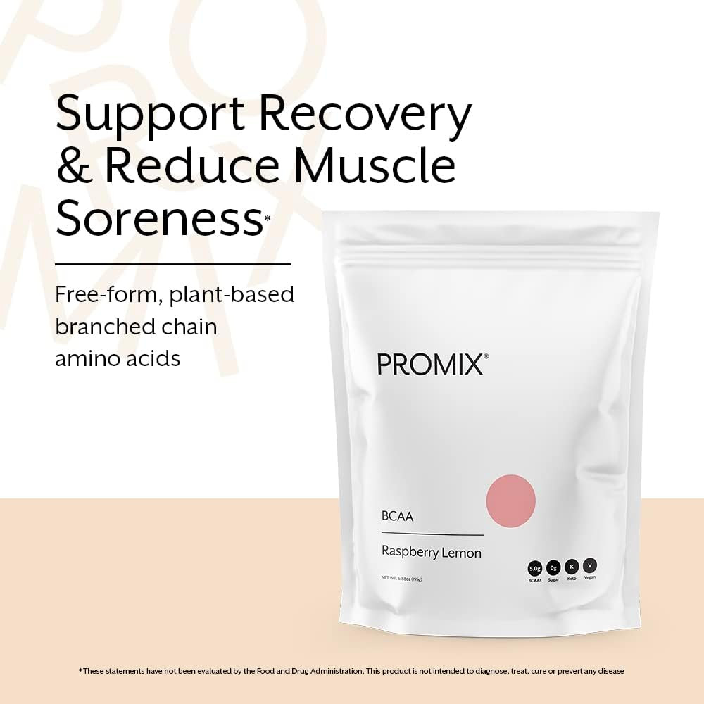 Promix BCAA Post-Workout Energy Powder – 5G Micronized Bcaas, Sugar Free, Plant
