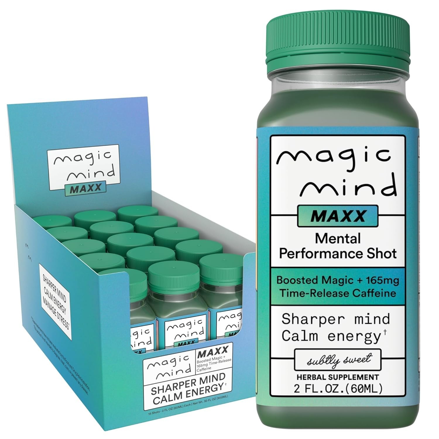 Maxx Energy & Focus 15pk: Cognitive Support, Natural Caffeine, Stress Relief