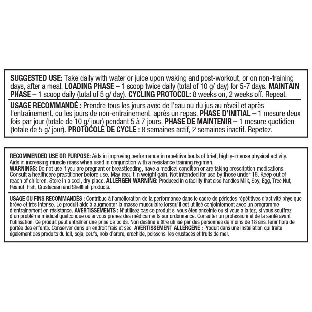 ALLMAX Creatine Monohydrate Powder, 2.2 Pound (Pack of 1), No Color