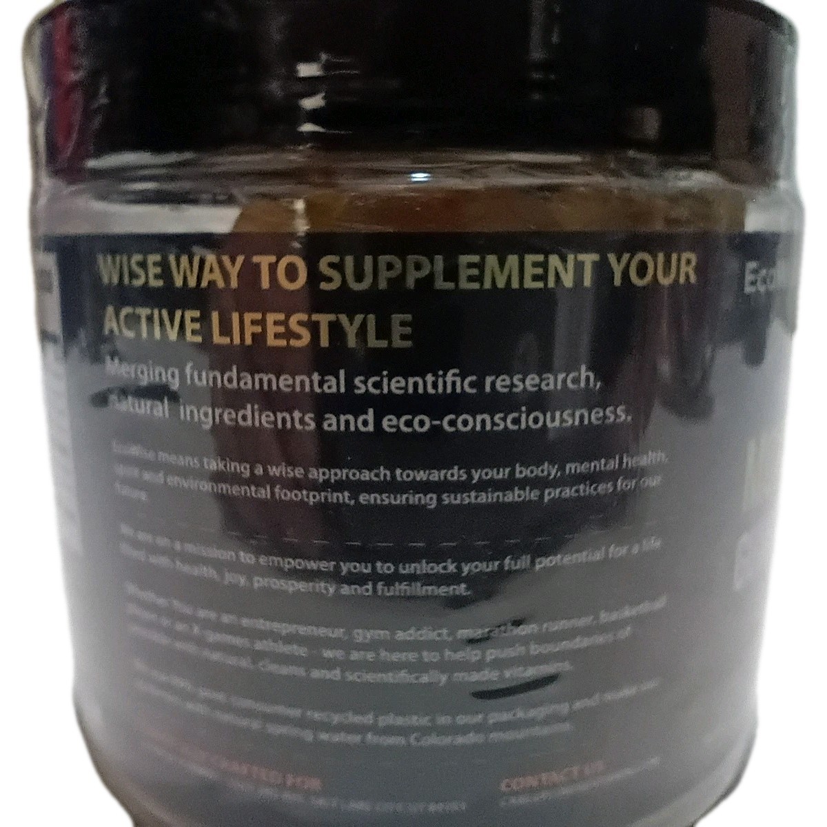 Lot Of 2 Ecowise Creatine Monohydrate Gummies 5000mg Sugar Free 240 Mango