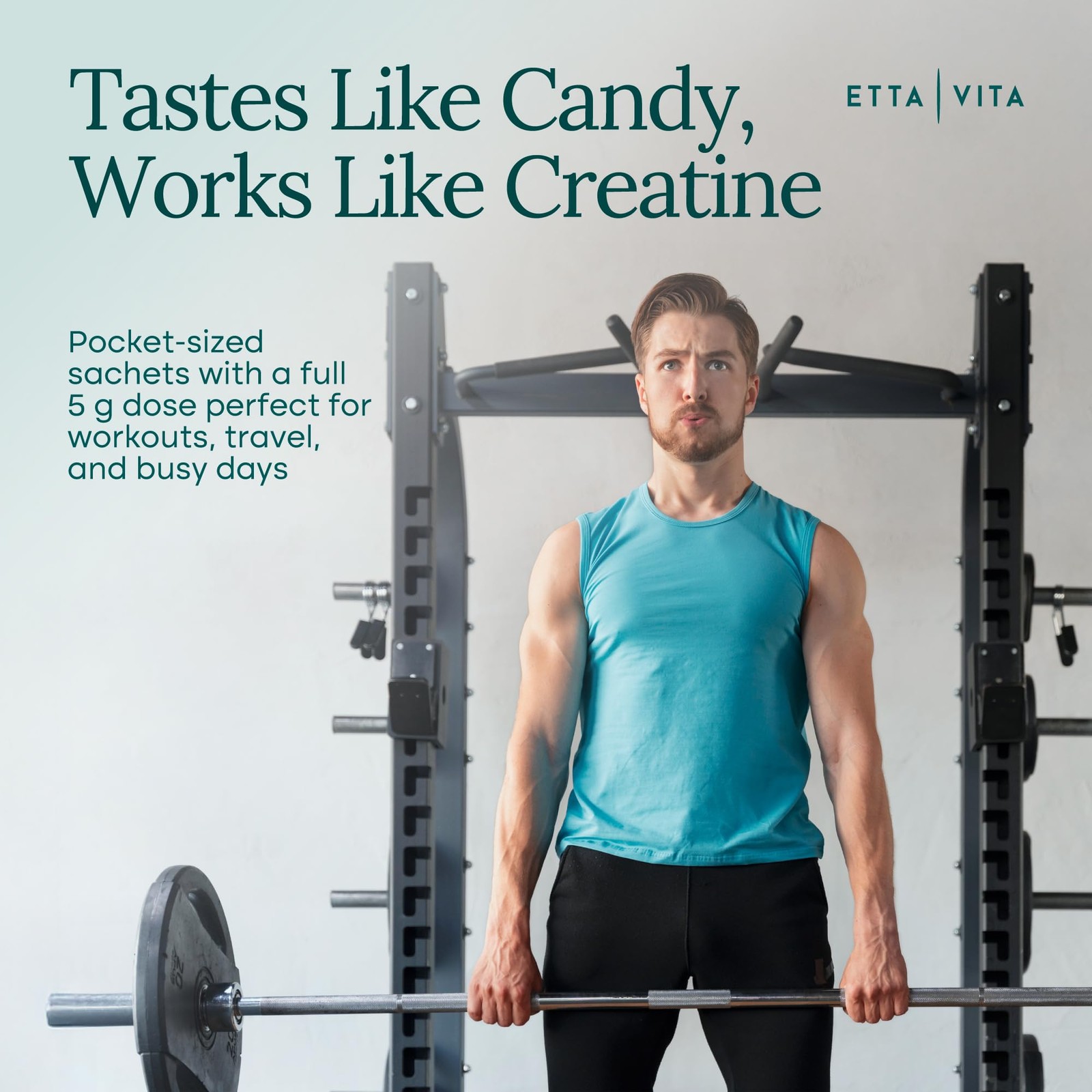 Sugar-Free Creatine Monohydrate Gummies (5g Per Packet) – Potent Creatine Gum…
