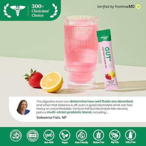 2-in-1 Hydration Packets + Gut Health 1 Pound (Pack of 1) V1-Variety