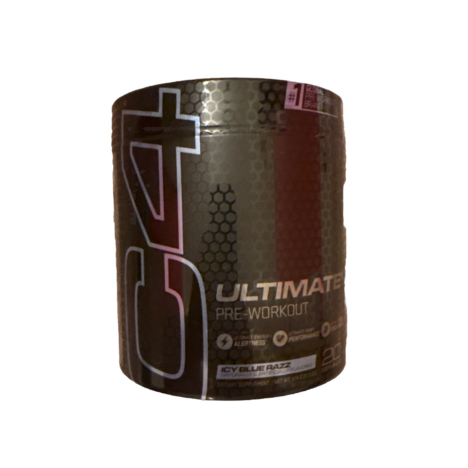 C4 Ultimate Pre-Workout Powder: Icy Blue Razz Performance, Endurance Ex 11/24