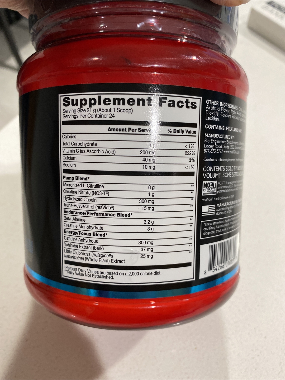 BSN N.O.Xplode VASO Pre-Workout 24 Servings Energy NO Pump Focus PICK FLAVOR