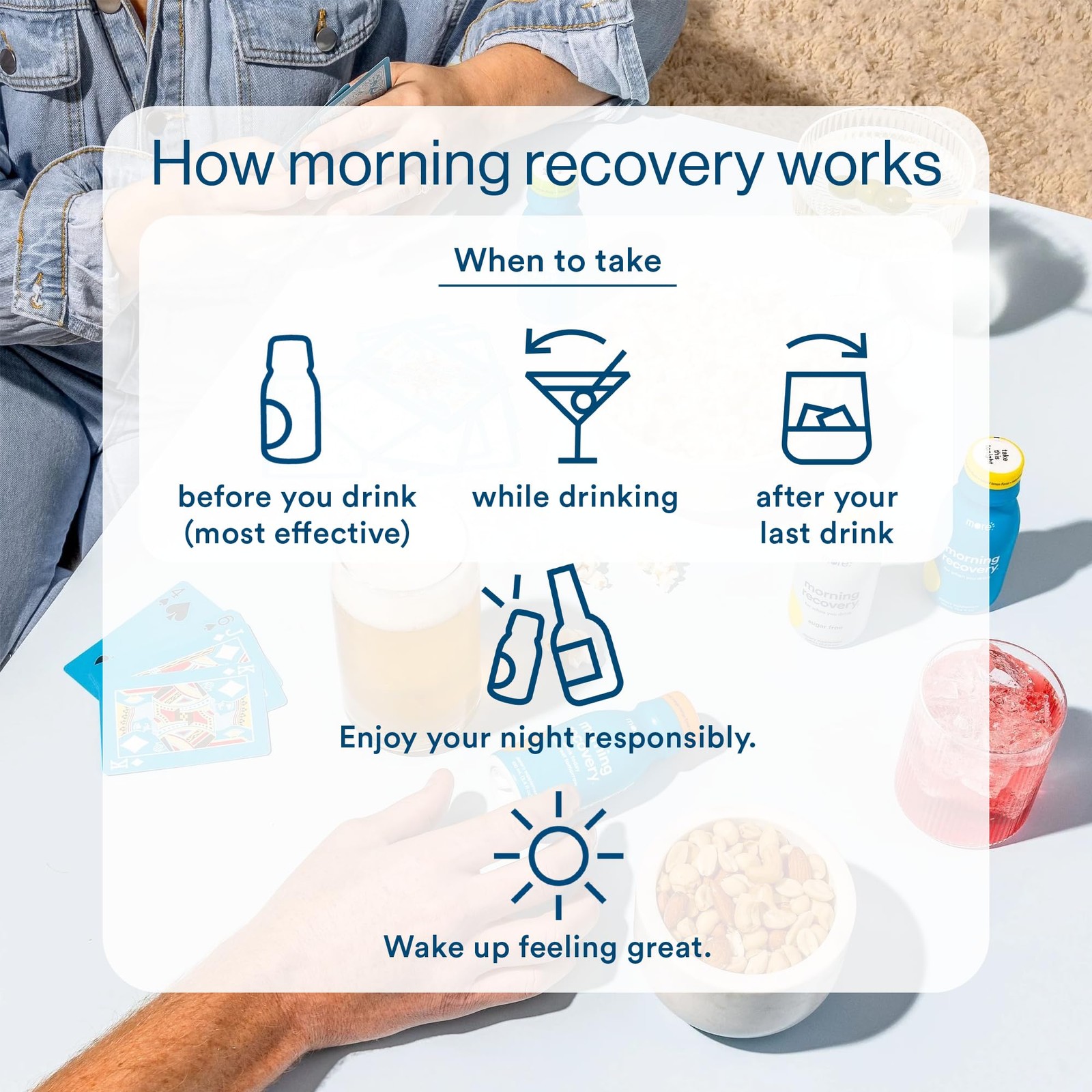 More Labs Morning Recovery Electrolyte Milk Thistle Drink Proprietary