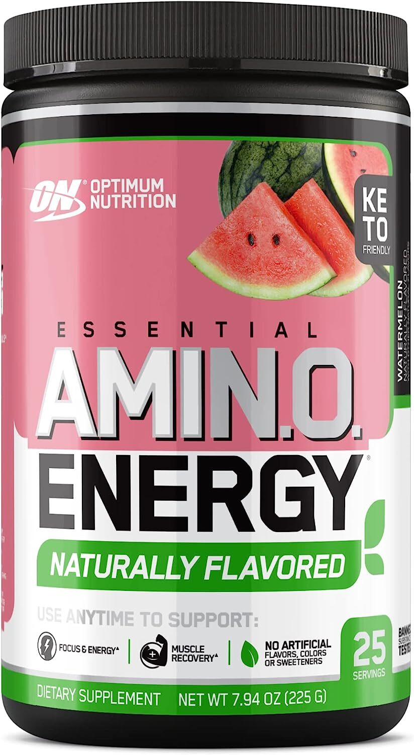 Optimum Nutrition ON Amino Energy 25 Servings BCAA EAA Amino Acids Pre-Workout