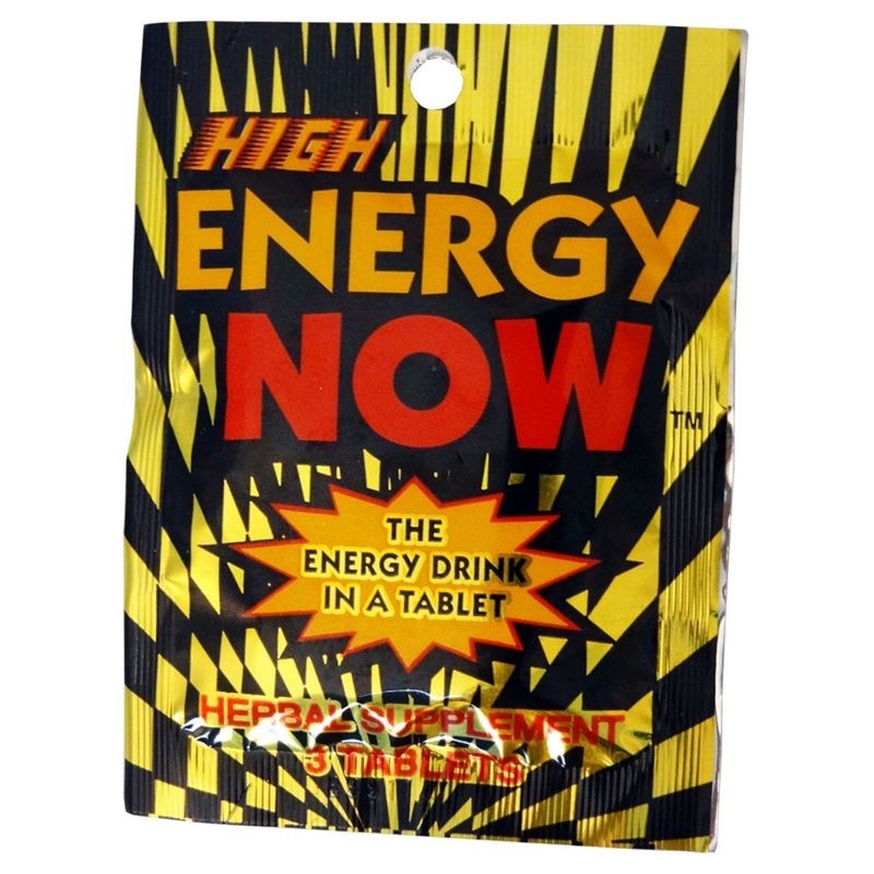 2 High Energy Now Herbal Supplements 48 Packs 3 Pills In Each Pack
