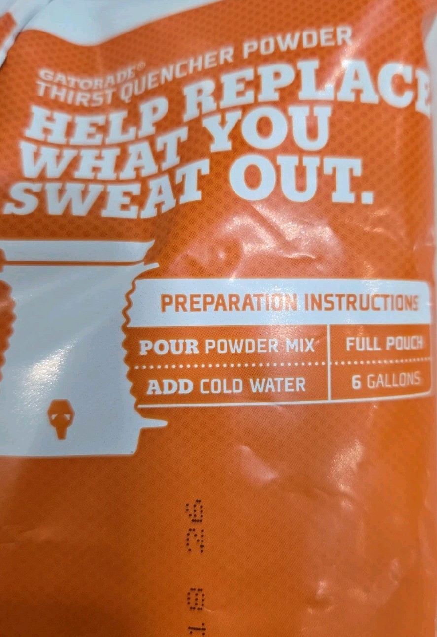 2 X Gatorade Glacier Freeze Instant Powder Drink Mix 102 oz Yields 12 Gallons
