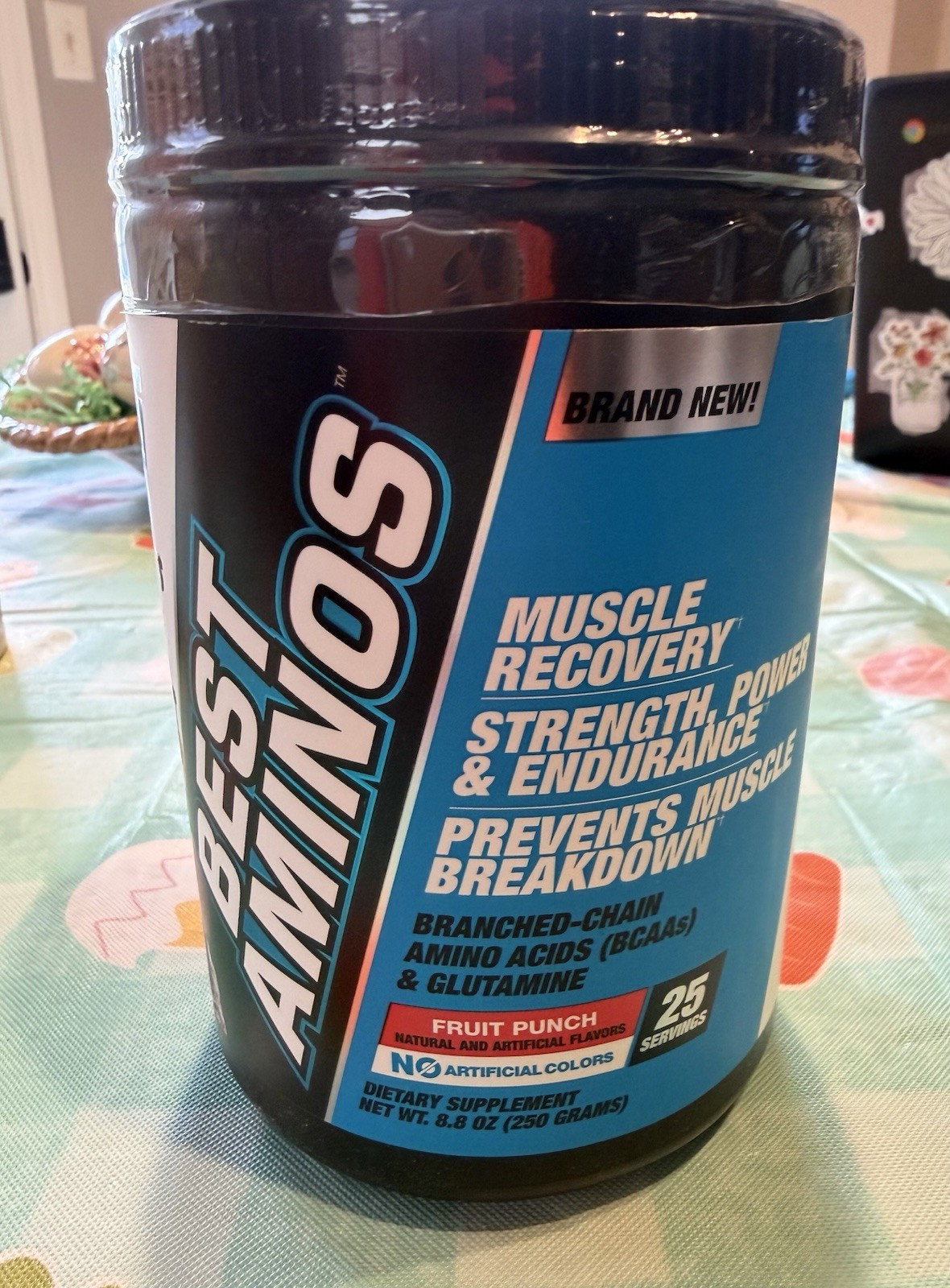 Best Aminos BCAAs & Glutamine Fruit Punch 25 Servings 250 g