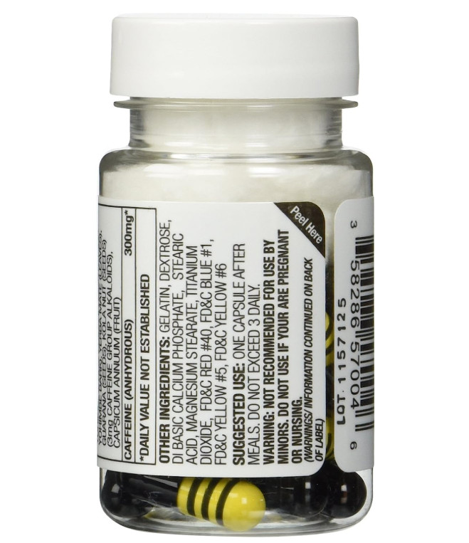 Yellow Hornet Herbal Dietary Supplement 20 x 6ct= 120 Caps