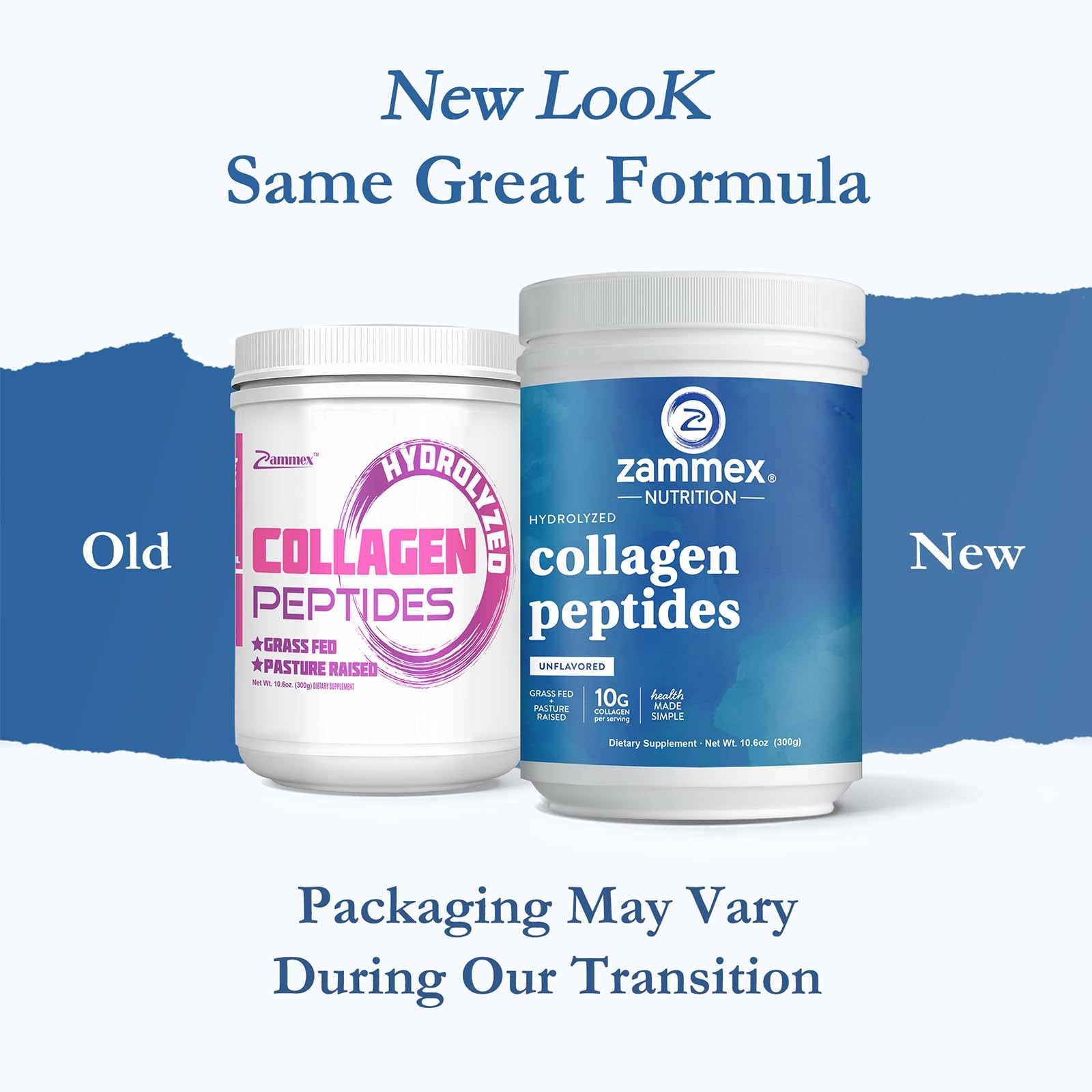 Zammex Premium Collagen Peptides PowderHydrolyzed Collagen Peptide for Women …