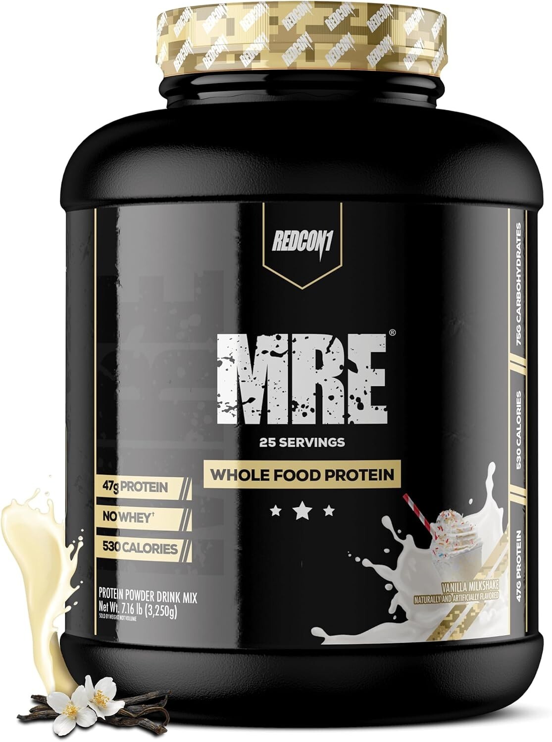 Redcon1 MRE Whole Food Protein WHEY-FREE Meal Replacement 7LB 25 Servings New