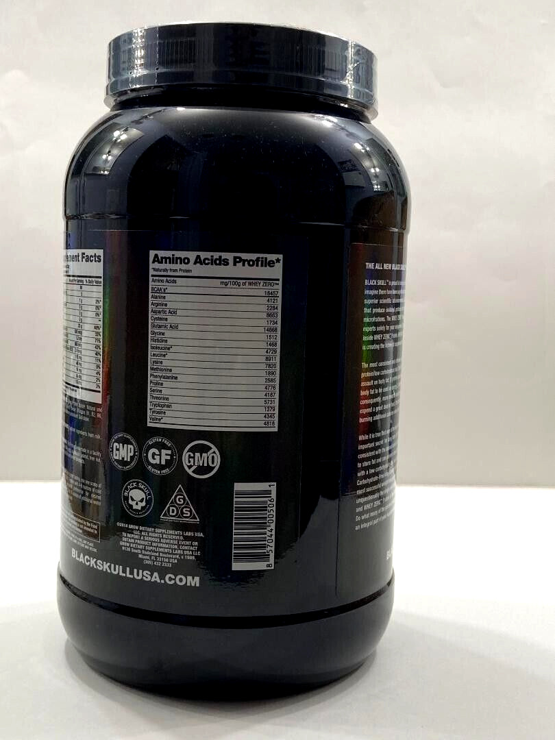 100% Isolate Whey ZERO Protein, Zero Carb Strawberry Flavor 2 Lb, 39 Servings