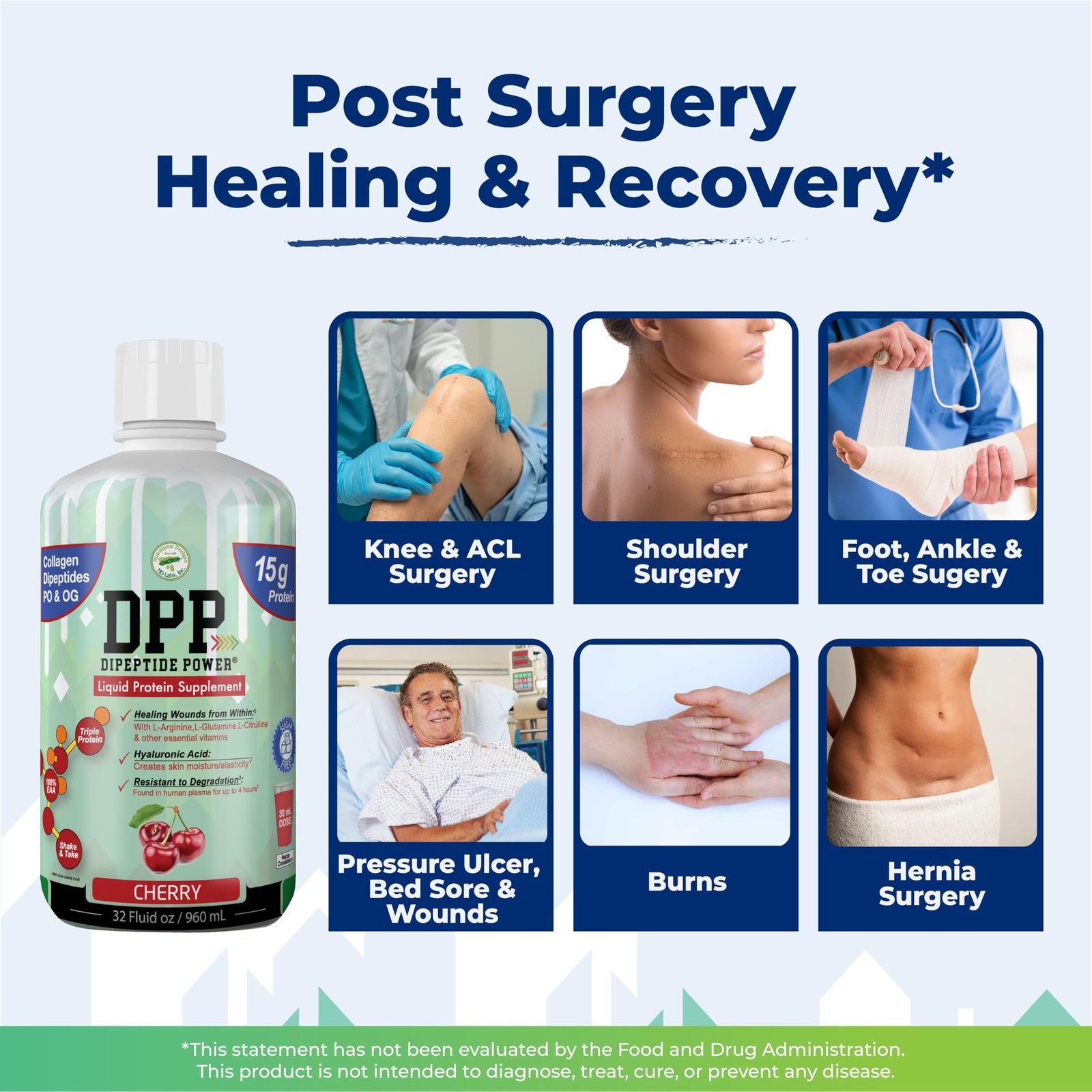 Nutritional Designs DPP Dipeptide, WoundHealing Liquid Collagen & Whey Protei…