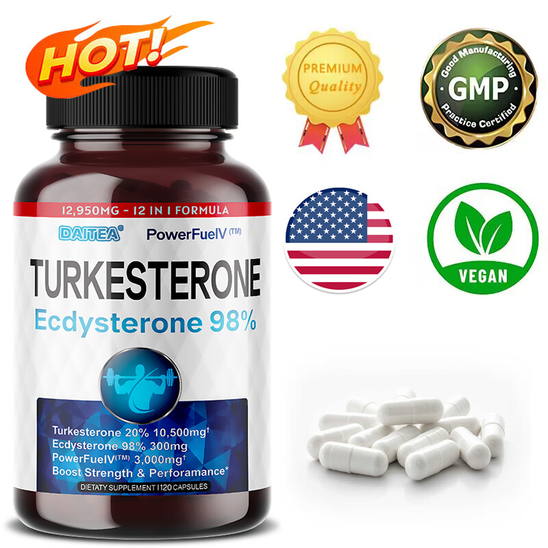 Ajuga Turkestanica High Potency Extract 20%Turkesterone 30/60/120Capsules