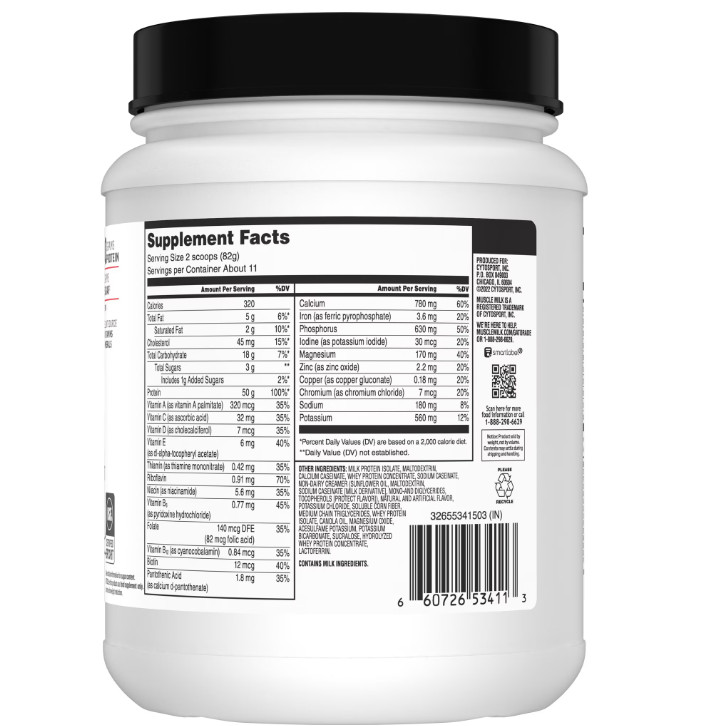 Muscle Milk Pro Series Protein Powder 50g Protein Knockout Chocolate 2 lb 11 Ser
