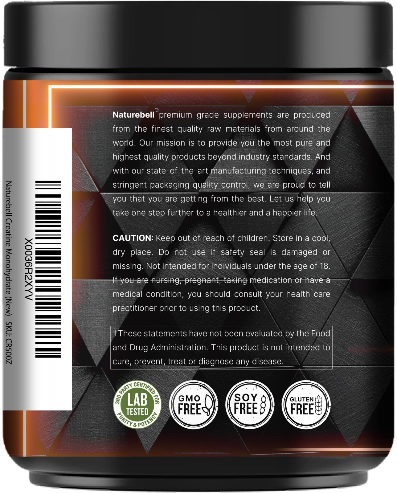 2 Pack Creatine Monohydrate Powder 500g | Micronized, Pure, Unflavored | Keto, V