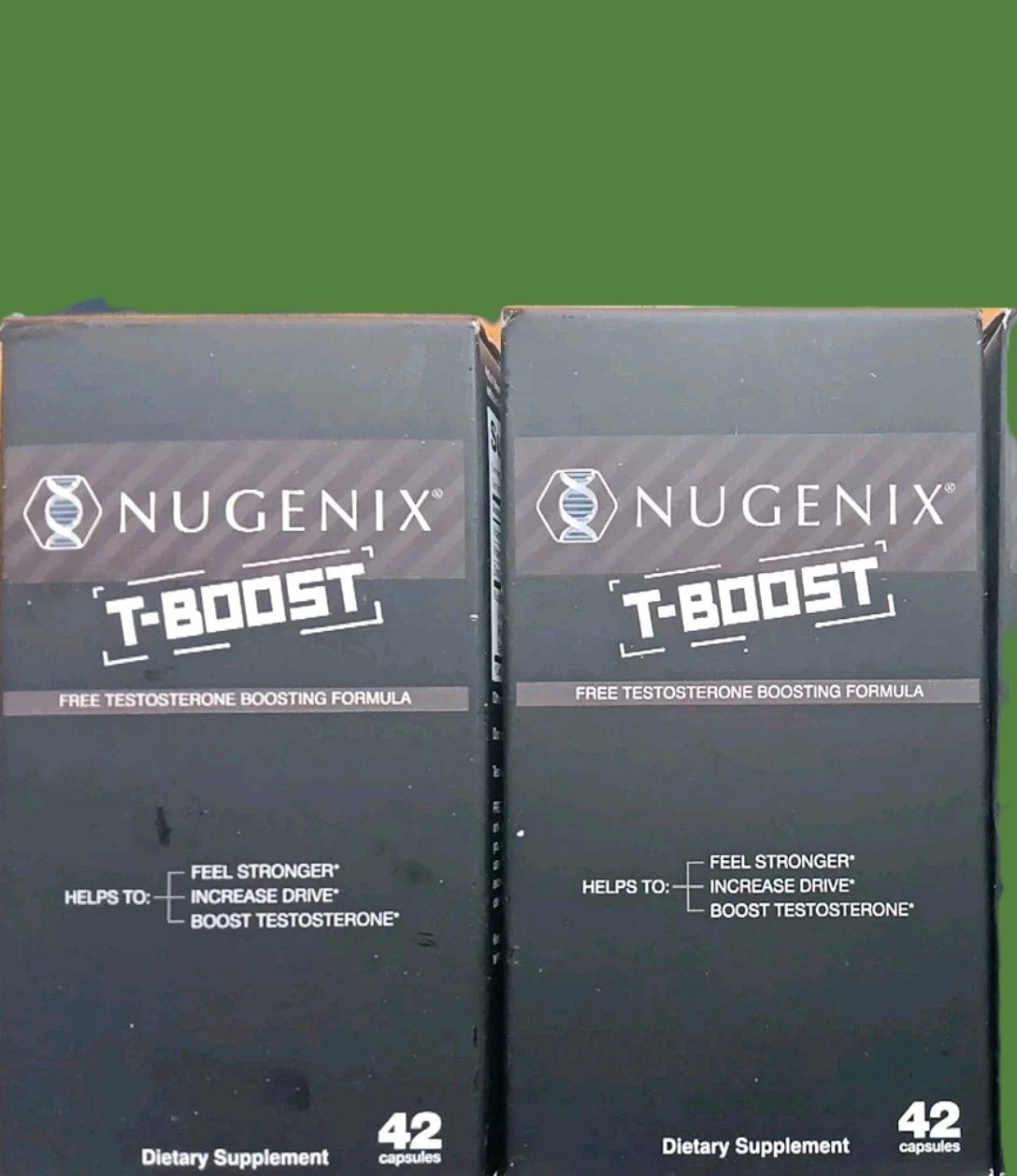 2 NUGENIX T-BOOST FREE TEST BOOSTING FORMULA DIETARY SUPPLEMENT 42 X2 84 CAPSULE