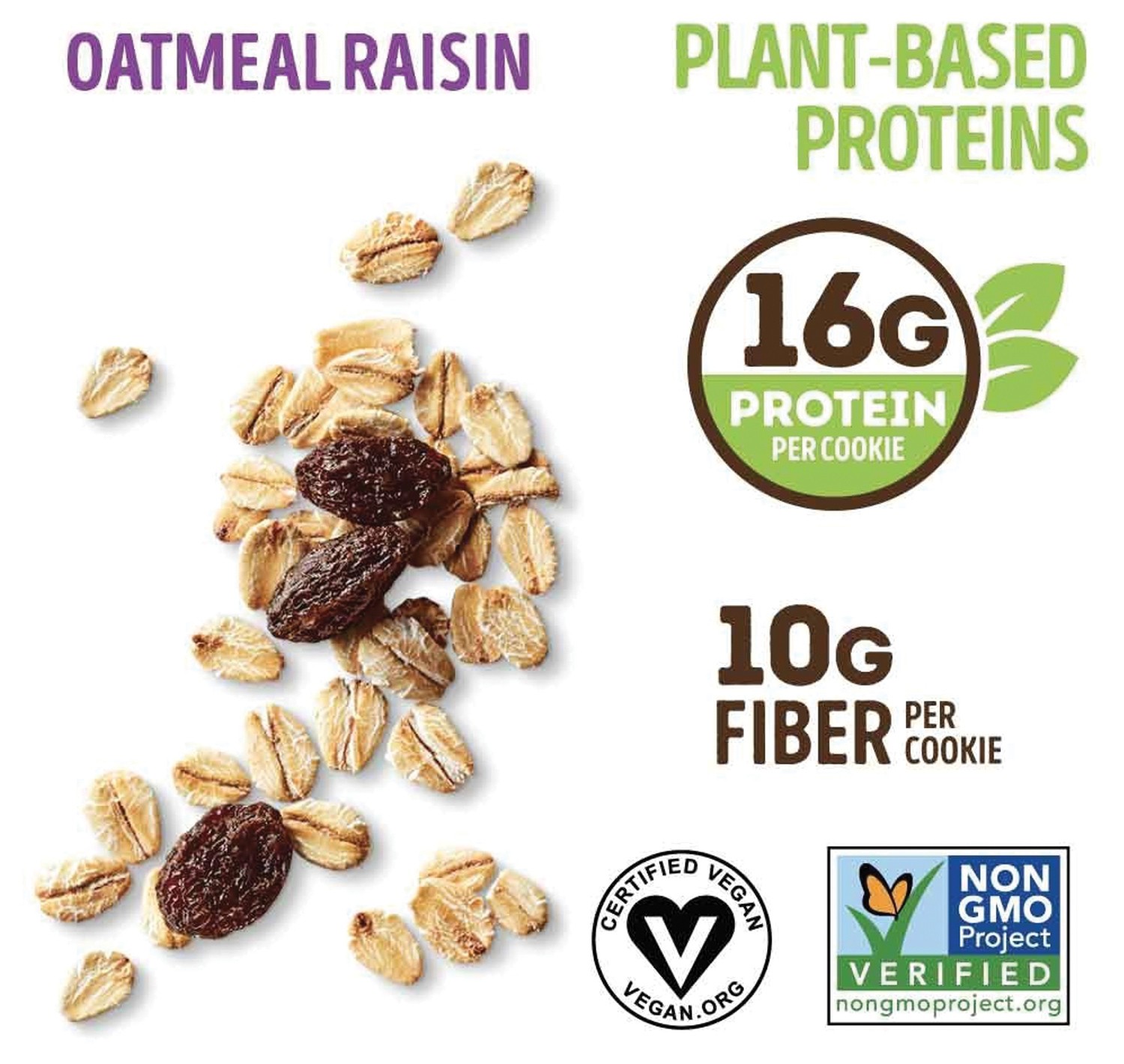 Lenny & Larry Complete Cookie: Oatmeal Raisin Delight Pack of 12