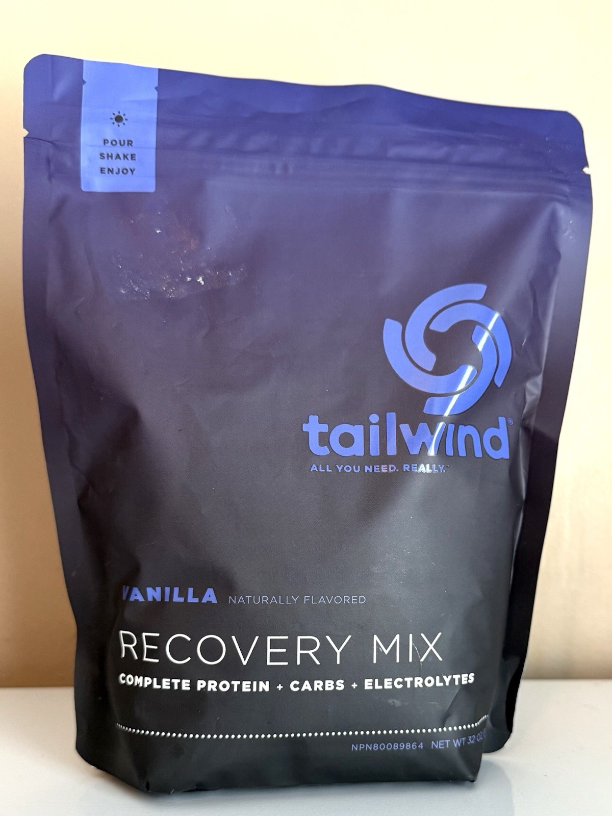 TAILWIND VANILLA RECOVERY MIX COMPLETE PROTEIN*CARBS*ELECTROLYTES (EXP 03/2027)