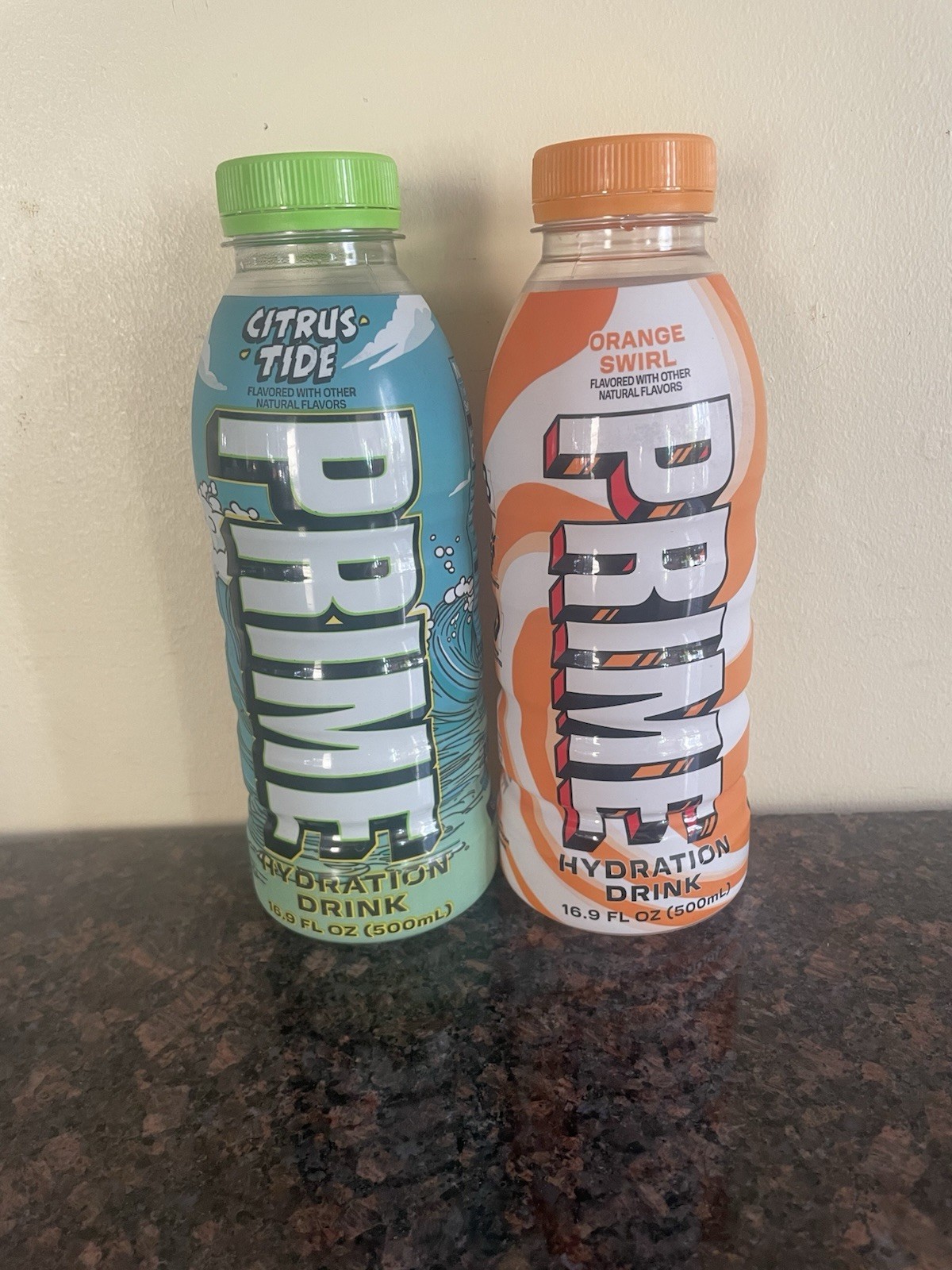 Prime Hydration Citrus Tide And Orange Swirl