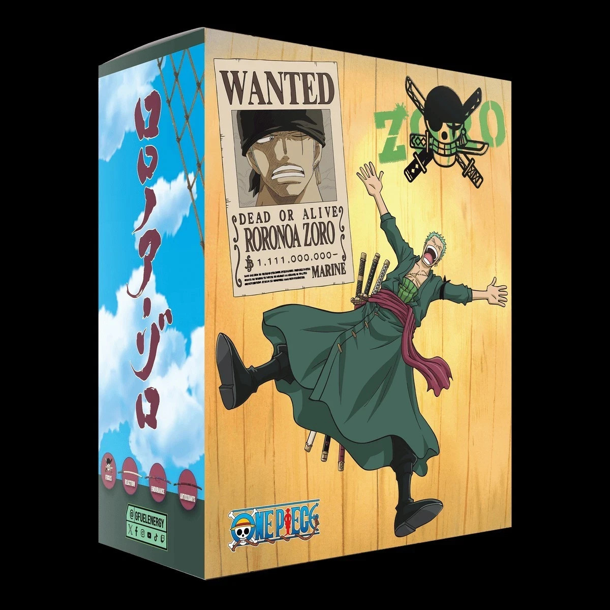 GFUEL ONE PIECE: ZORO Collector’s Box
