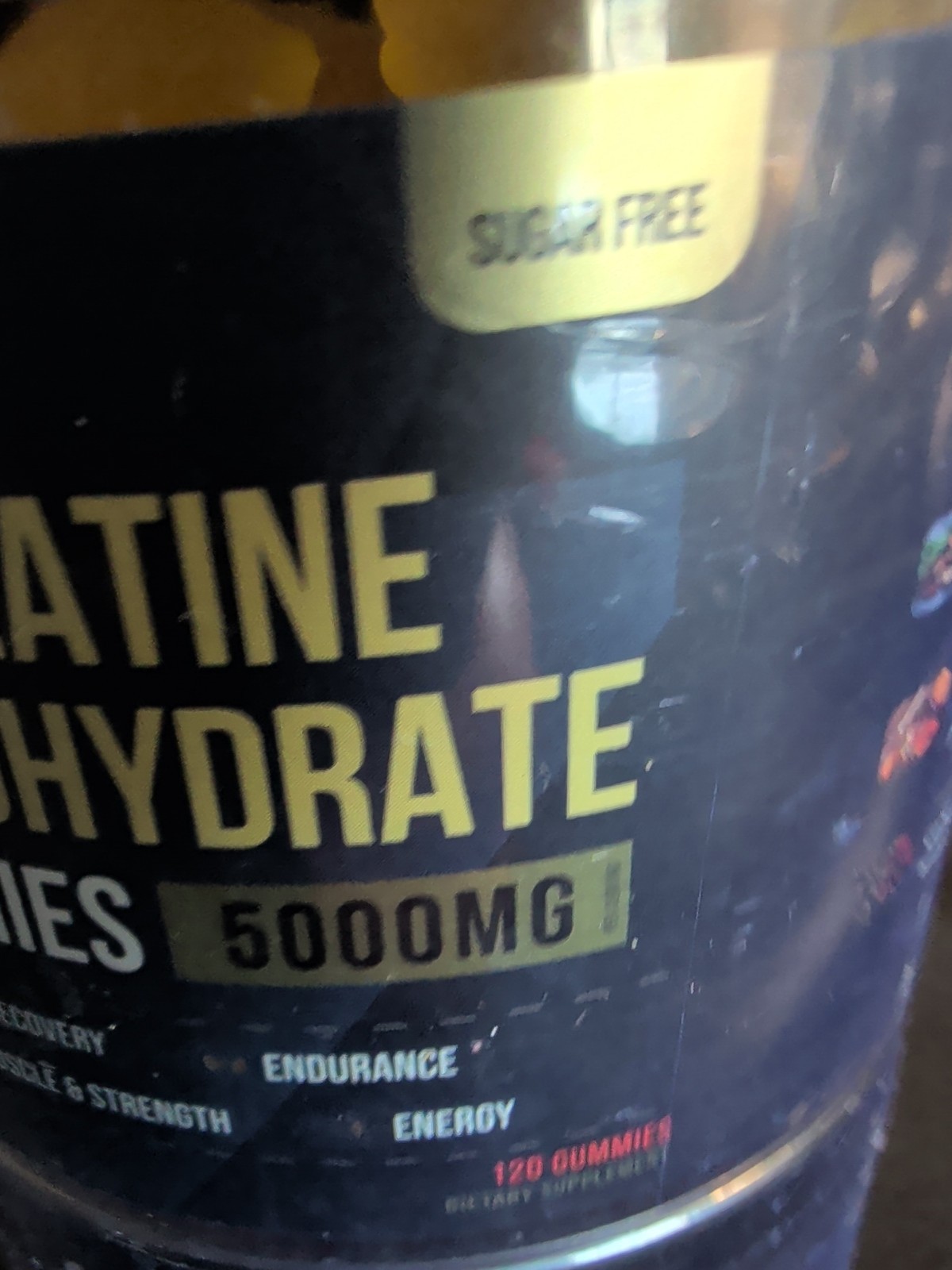 Lot Of 2 ECOWISE Creatine Gummies Muscle Stamina Recovery SugarFree 120 Ea 240