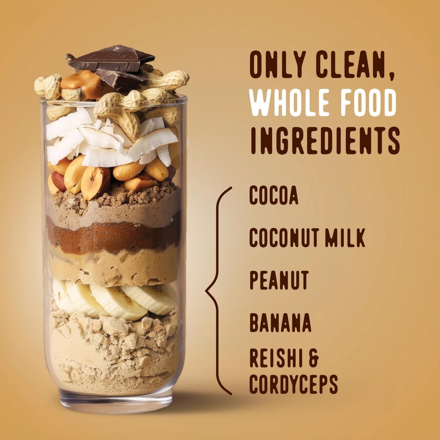 FlavCity Grass Fed Whey Protein Powder Chocolate Peanut Butter 25g 10g Collagen