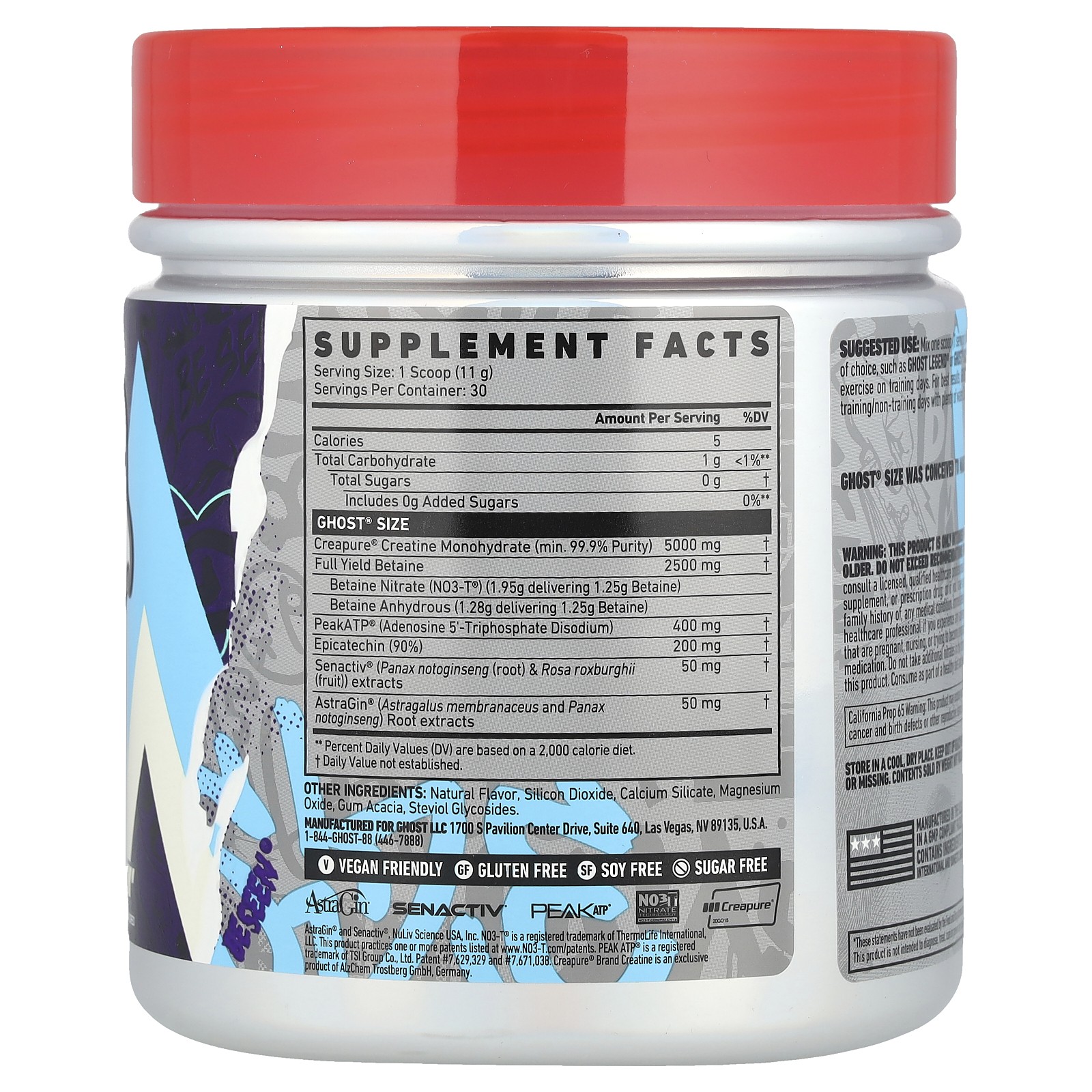Size, Muscle Builder, ‘Natty’, 11.6 oz (330 g)