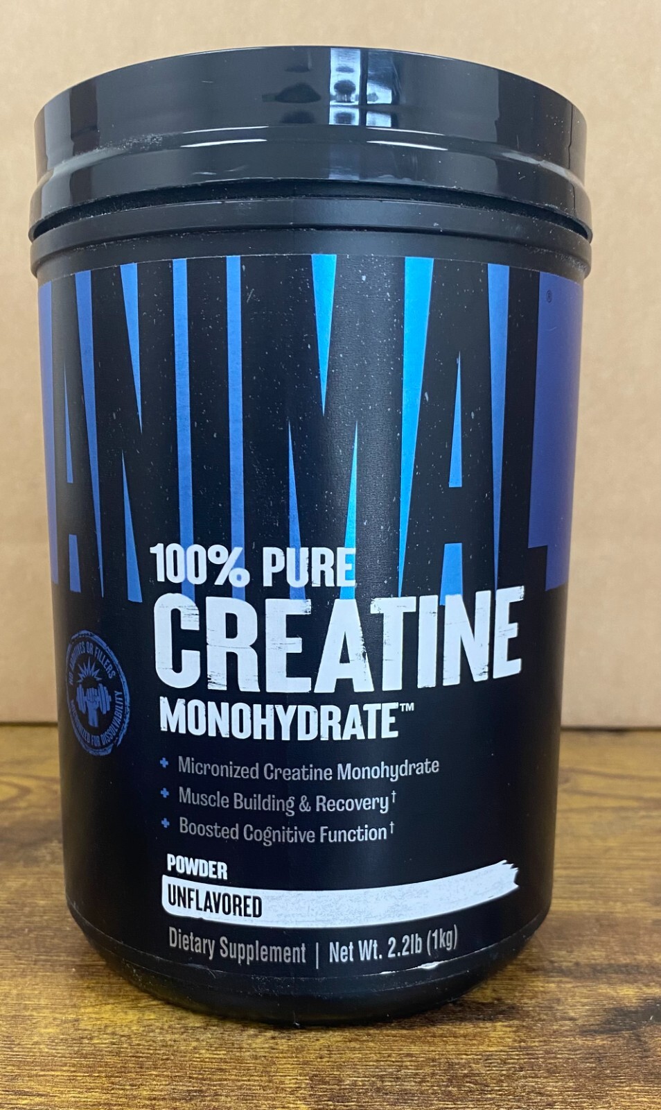 Universal Animal Micronized Creatine Monohydrate Powder Unflavored 3 Sizes New