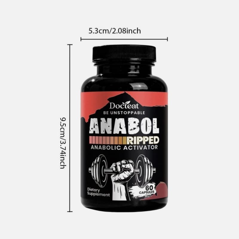 Hardcore – 2026 1-3PACK | Anabol – 60 Softgels Anabolic Muscle Builder Premium
