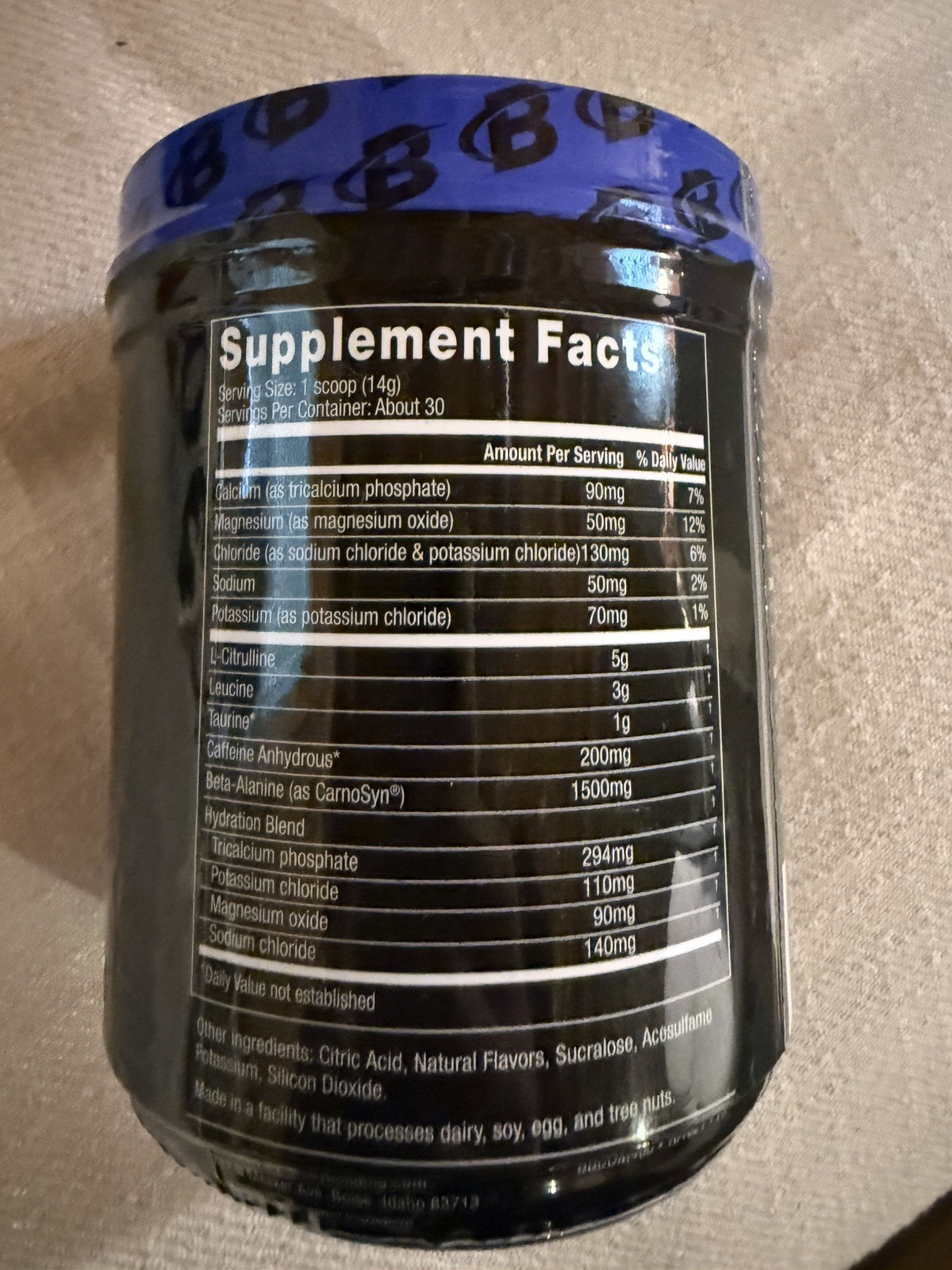 Bodybuilding Pre-Workout Rocket Pop