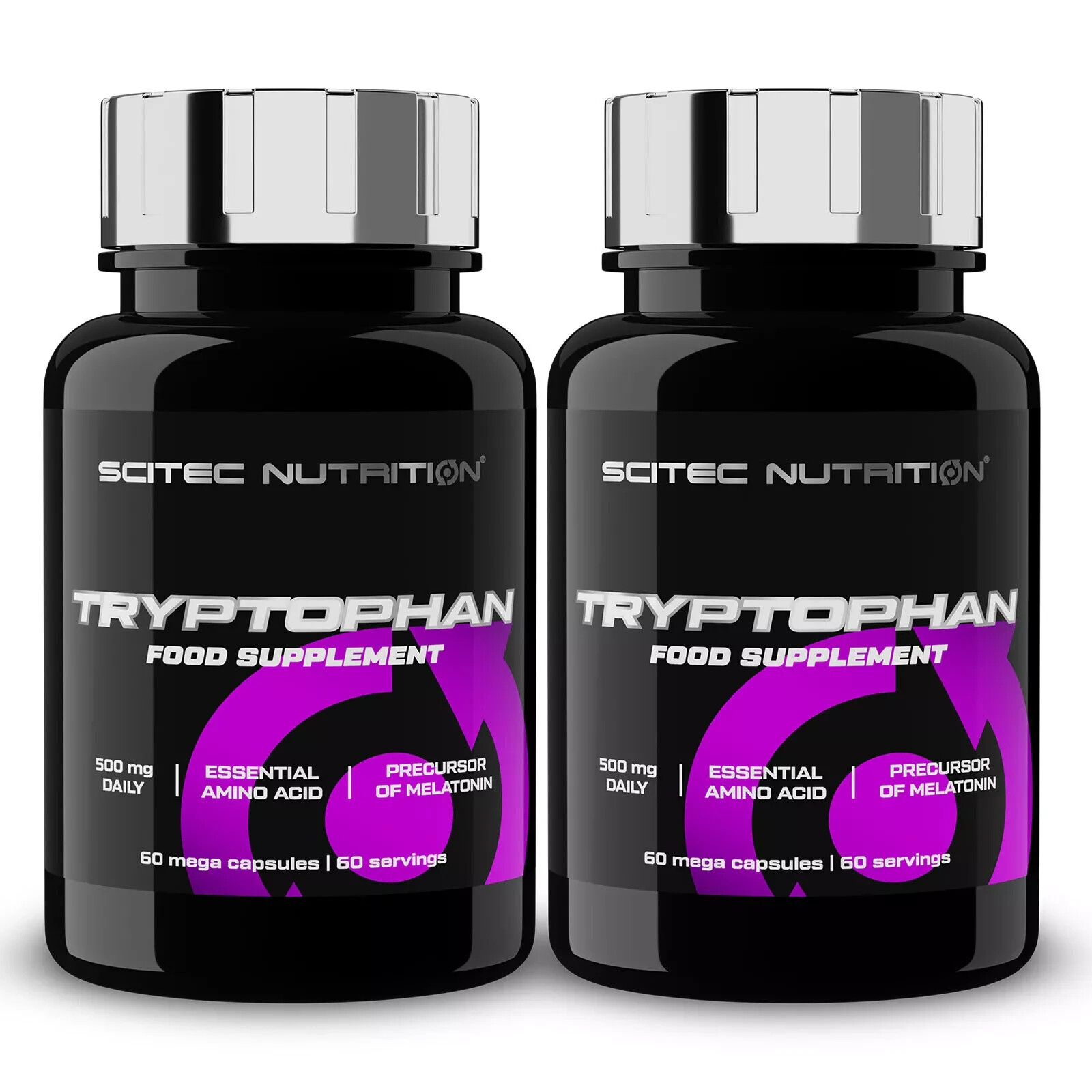 SCITEC TRYPTOPHAN 60-180 Caps Supports Relaxation, Positive Mood, Sleep