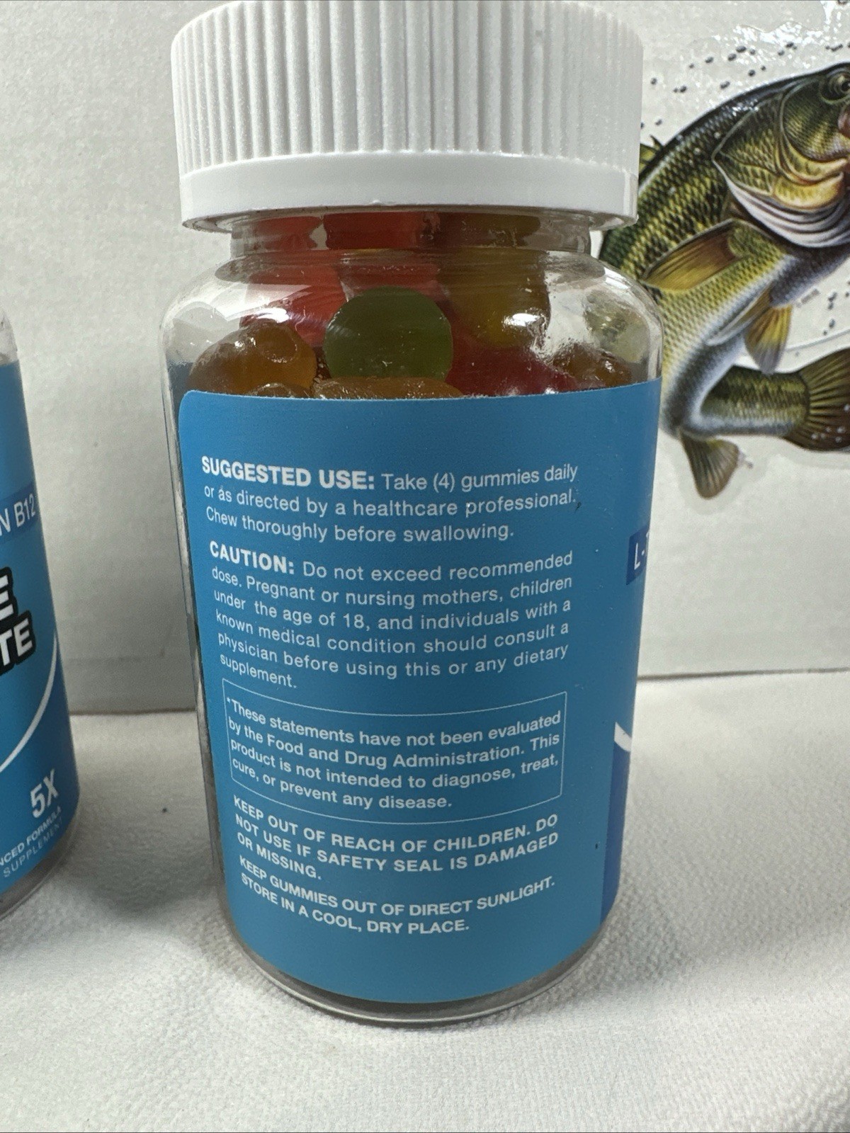 Creatine Monohydrate Gummies w/B12 & L-Taurine, 2 x 80 Gummy Ex: 12/26