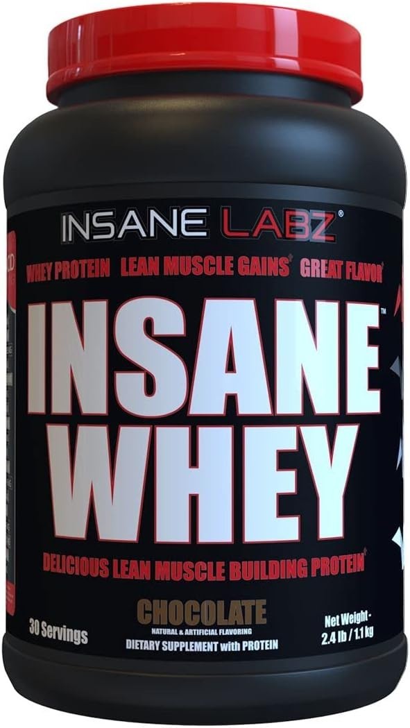 High-Quality Insane Whey Protein – 25g Per Serving, Meal Replacement Chocolate
